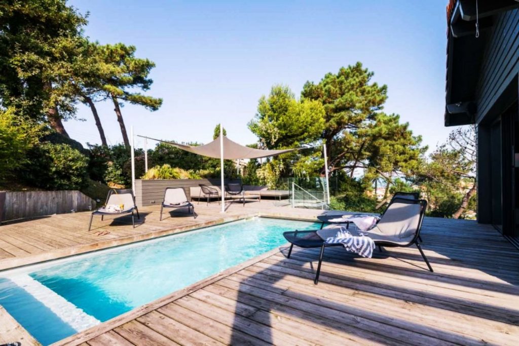 location vacances pays basque villa avec piscine biarritz milady